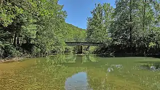 Le pont sur le Lison.