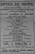 Programme du samedi 9 juin 1924.