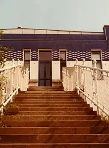 Escalier menant au Schützenhaus.