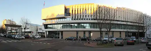 Vue panoramique de l'Ecole Nationale des Greffes, 5 boulevard de la Marne à Dijon