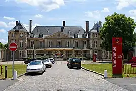 Façade du château