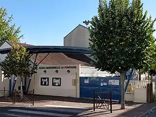 L'école maternelle Jean-de-La Fontaine.