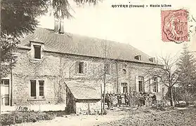 L'école privée au début du XXe siècle.