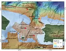 Cartographie de la mission à Porto Rico
