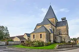 L'église Saint-Rémi.