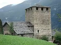 Le château d'Écours