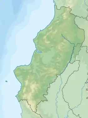 voir sur la carte de la Province de Manabí
