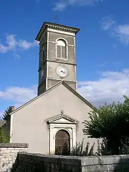 L'église Saint-Cyr-et-Sainte-Julitte d'Écuelles.