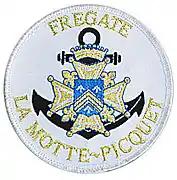 Écusson de la frégate anti-sous-marine La Motte Picquet