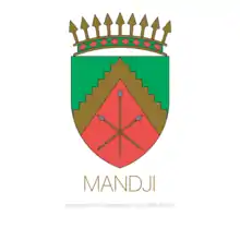 Ecusson de la ville de Mandji