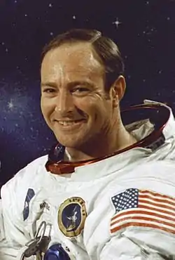 Edgar Mitchell en 1970.