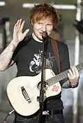 Ed Sheeran en 2013.