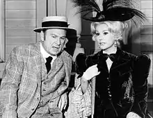 Description de l'image Eddie Albert Eva Gabor Green Acres 1969.JPG.