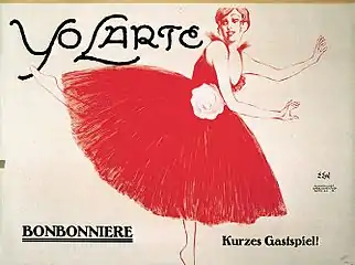 La danseuse Yo Larte (1917)