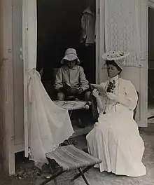 Une cabane de plage à Luc-sur-Mer, 1904, musée de Normandie.