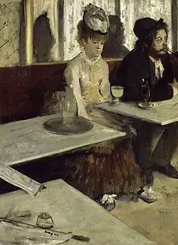 L'Absinthe, d'Edgar Degas.