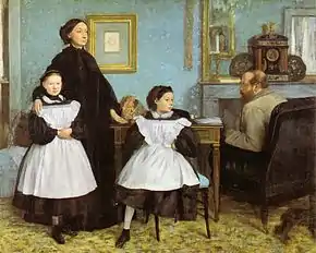 La Famille Bellelli (1858-1867), par Edgar Degas.