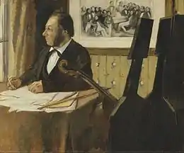 Le Violoncelliste Pilet (musée d'Orsay, 1868)