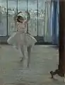 Danseuse chez le photographe, Edgar Degas.