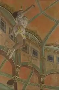 Miss Lala au Cirque Fernando de Edgar Degas (1879).