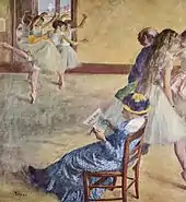 Edgar Degas,Classe de ballet, 1880-1881