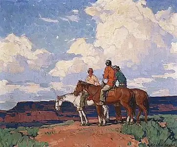 Riders on Horseback.