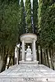 Monument funéraire de la famille Spagnoli au Cimetière monumental de Pérouse.