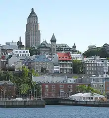L'arrondissement historique du Vieux-Québec à Québec (Canada)
