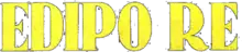 Description de l'image Edipo re movie horizontal yellow logo.png.