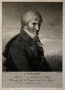 Edme Joachim Bourdois de La Motte, d'après Isabey.