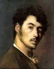 Edmond Aman-Jean, Autoportrait, localisation inconnue.