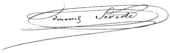 signature d'Edmond Seveste