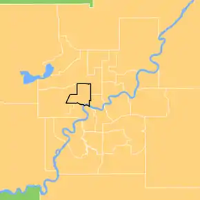 Carte de la circonscription