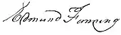 signature d'Edmund Fanning