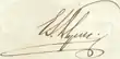 Signature de Edmund James Flynn