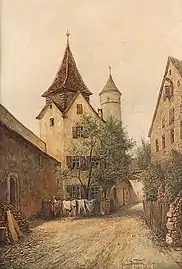 Dorfgasse (1891).