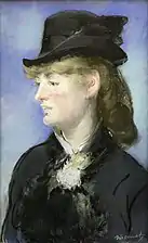 Edouard Manet, Le Modèle de la serveuse du Bal aux Folies-Bergère, 1881.