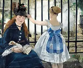 Édouard Manet, Le Chemin de fer, 1872