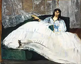 Édouard Manet, Dame à l'éventail (1862)