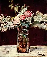 Lilas et roses, 1883, New York, collection privée.