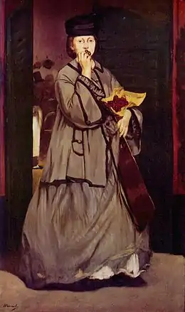 Édouard Manet, La Chanteuse de rue, 1862