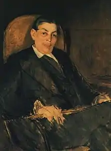 Édouard Manet, Portrait d'Albert Wolff (1877), Kunsthaus de Zurich.