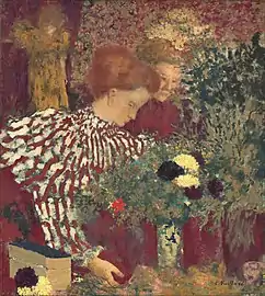 Édouard Vuillard, Le Corsage rayé (1895)
