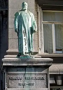 Statut d'Édouard Van Beneden devant l'Institut de Zoologie