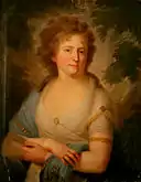 Joseph Wilhelm Eduard d’Alton - "Portrait de femme"