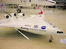 X-48 : fuselage intégré