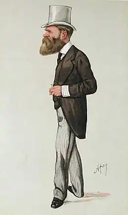 Edward Birkbeck (1879-1885), par Ape (Vanity Fair)