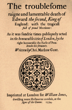 Image illustrative de l’article Édouard II (Marlowe)
