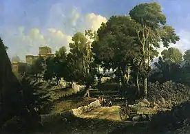 Effect near Noon Along the Appian Way, 1858