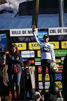 Egan Bernal vainqueur du classement du meilleur jeune.